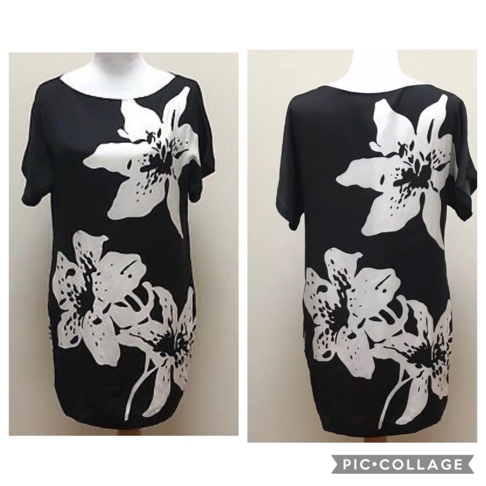 Banana Republic Dora Floral Tunic Shift Dress
